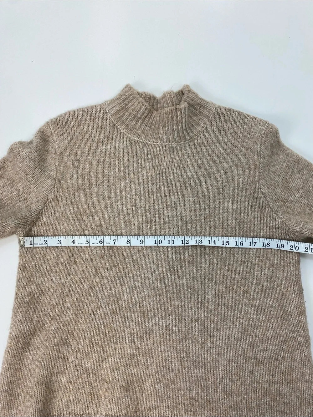 Z Supply Women's Mock Neck Sweater in Taupe